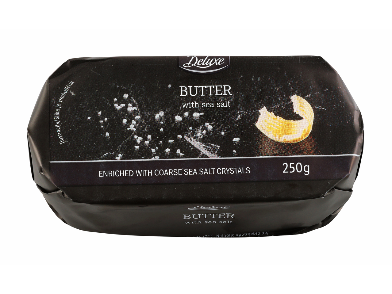 Deluxe maslo z morsko soljo, 250g.