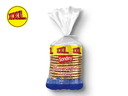 Sondey Butterwaffeln Karamell XXL