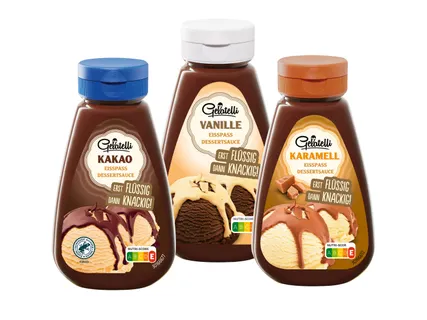 Gelatelli Eisspaß Dessertsauce