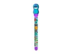 Bubble wand with a blue character top and tropical-themed 'STITCH' text on the tube.