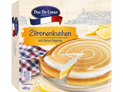 Duc de Coeur Zitronenkuchen