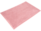 Tapete de banho rosa Livarno Home com superfície texturizada e em relevo.