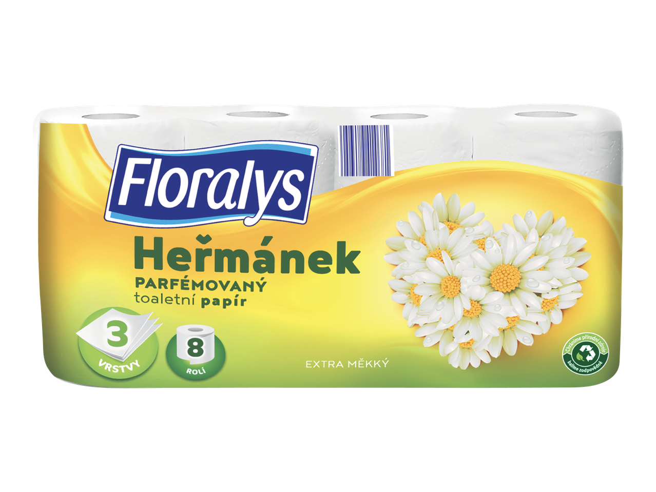 FLORALYS Toaletní papír heřmánek