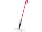Vileda Spray Mop with red handle and white cleaning pad