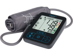 Sensiplast Upper Arm Blood Pressure Monitor with cuff, displaying 119/79 mmHg, 69 PUL/min.