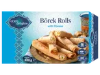 1001 Delights Börek Rolls met kaas: 320g diepvries kaasgebak.