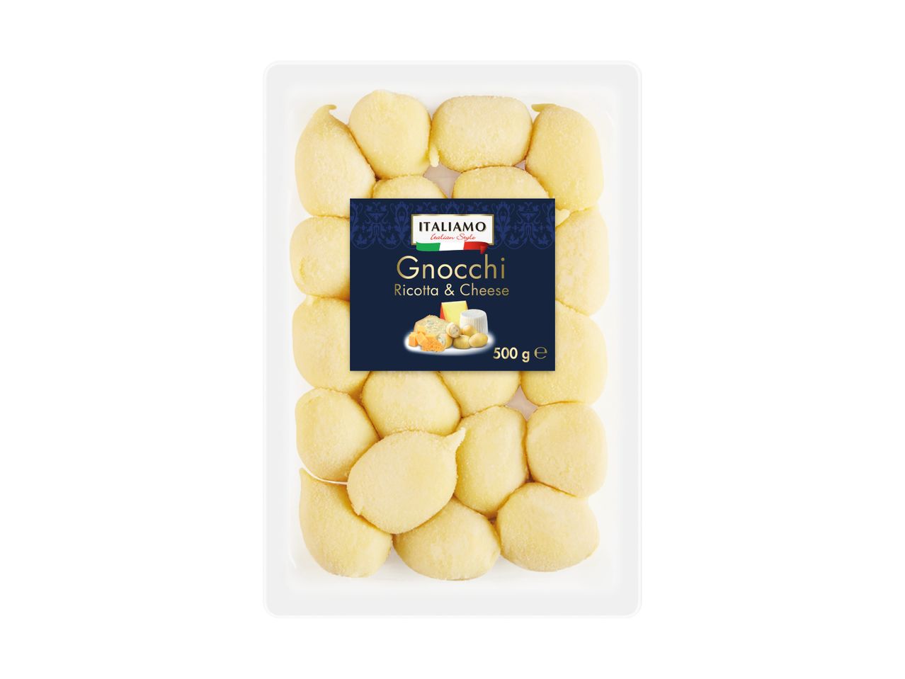 Italian Gnocchi Ricotta & Cheese, 500g