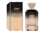 Парфюм за жени в бутилка и опаковка с надпис 'LUMINIQUE EAU DE PARFUM WOMEN'