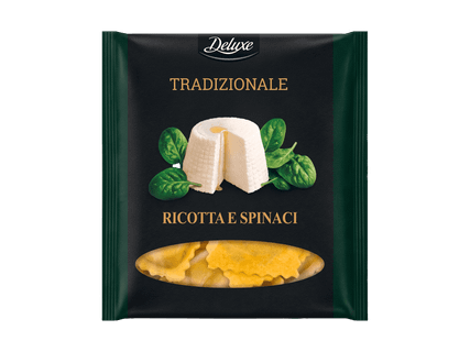 DELUXE Pâtes traditionnelles farcies à la ricotta et aux épinards