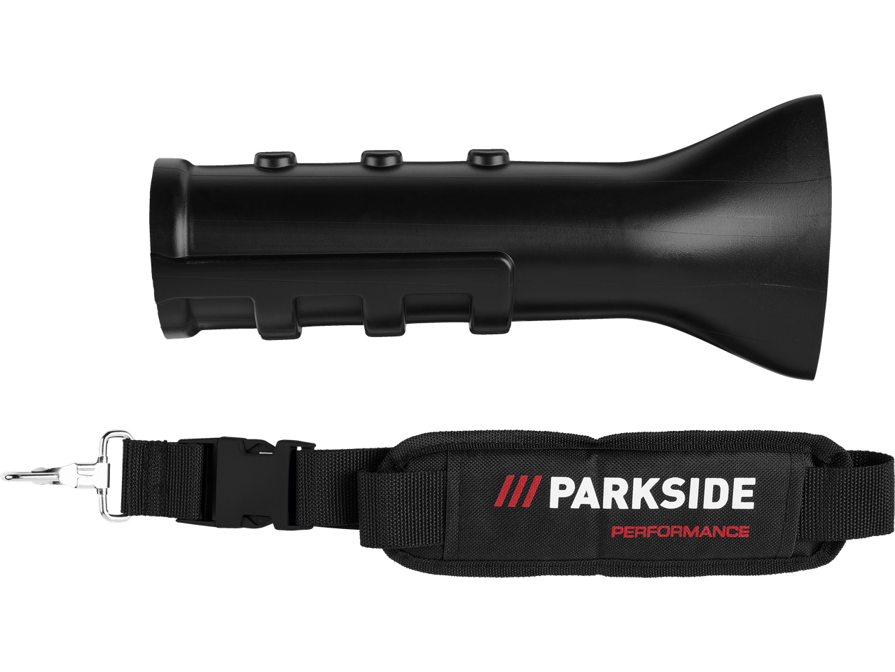 PARKSIDE PERFORMANCE® 40 V lehepuhur õlarihmaga.