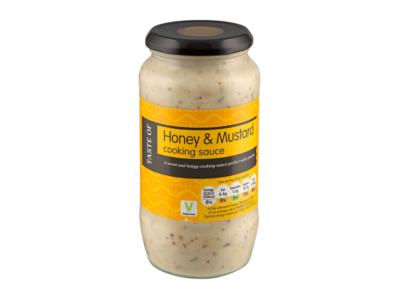 Taste Of Honey & Mustard cooking sauce.
