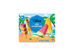 Picolés Gelatelli: 9 unidades, tema de verão.