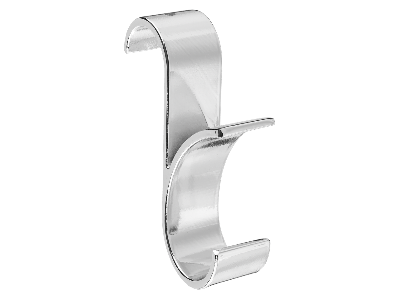 Hõbedane metallist konks kääridele, osa 4-osalisest komplektist.