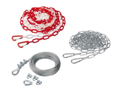 Parkside® Absperr-/Metallkette/Stahldrahtseil