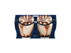 Duas taças de sorvete Tiramisu Italimo.