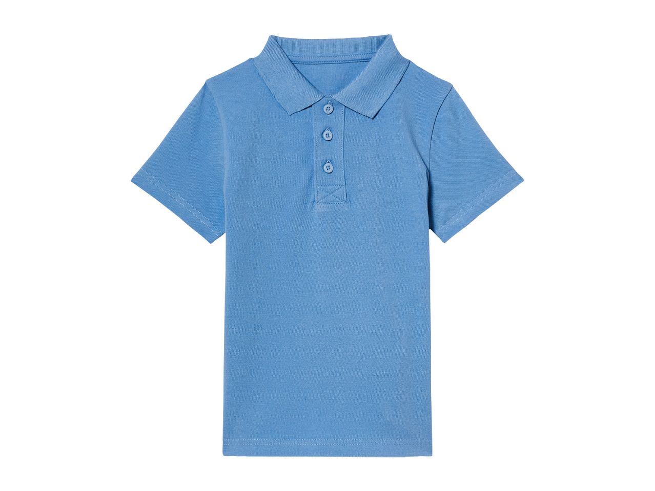 Boys’ Blue School Polo Shirts - 2 Pack