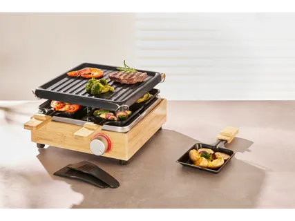 SILVERCREST® Bambusest raklett-grill