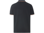 Polo bărbătesc, culoare închisă, cu bordură la guler.