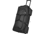Topmove Wheeled Holdall, black, with an extendable handle and multiple compartments