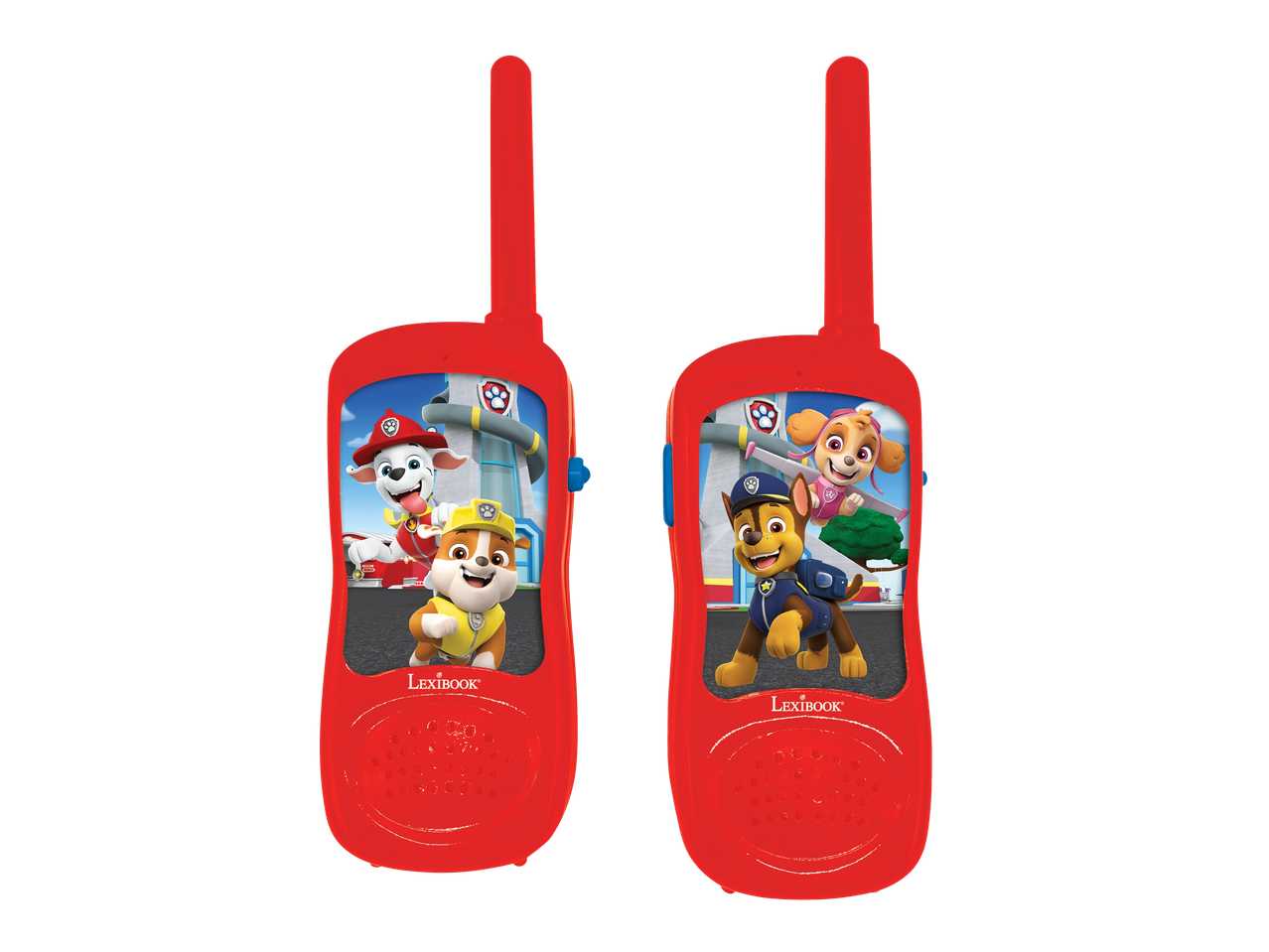 LEXIBOOK® Paw Patrol racijų rinkinys su Maršalu, Rablu, Čeisu ir Skaite