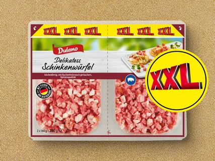 Dulano Delikatess Schinkenwürfel XXL