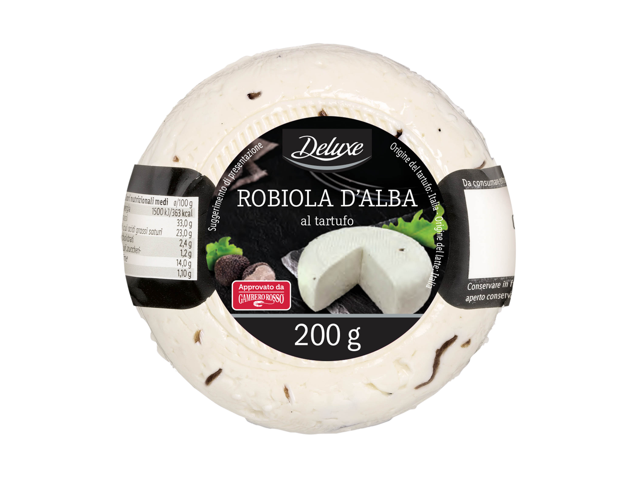 Robiola d'Alba al tartufo