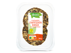Vemondo plantaardige champignonburgers met plantaardige kaas, 160g.
