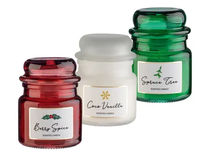 Livarno Home Mini-Duftkerze im Glas