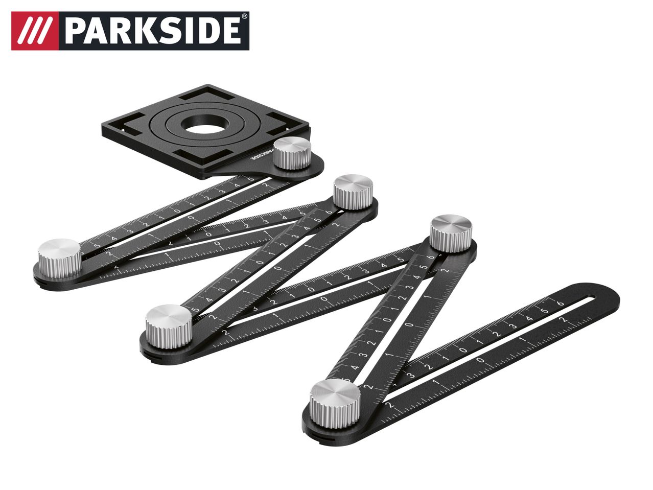 Go to full screen view: PARKSIDE Six-Sided Angle Measuring Tool / Combination Square - Image 4