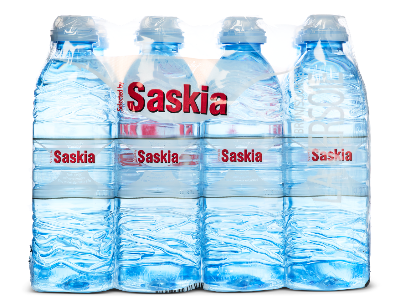 Saskia mineraalwater met sportdop, 6-pack van 0,33L flesjes