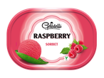 Înghețată Gelatelli, sorbet de zmeură, vegan.