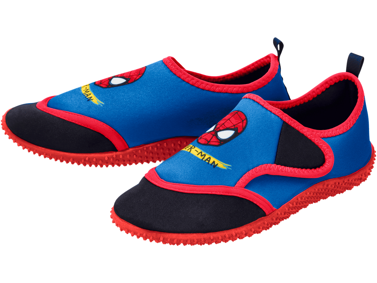 Plave i crvene dečije cipele za vodu Spiderman sa neklizajućim đonom