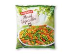 En pose frosne Fresbona blandede grøntsager (1000g).