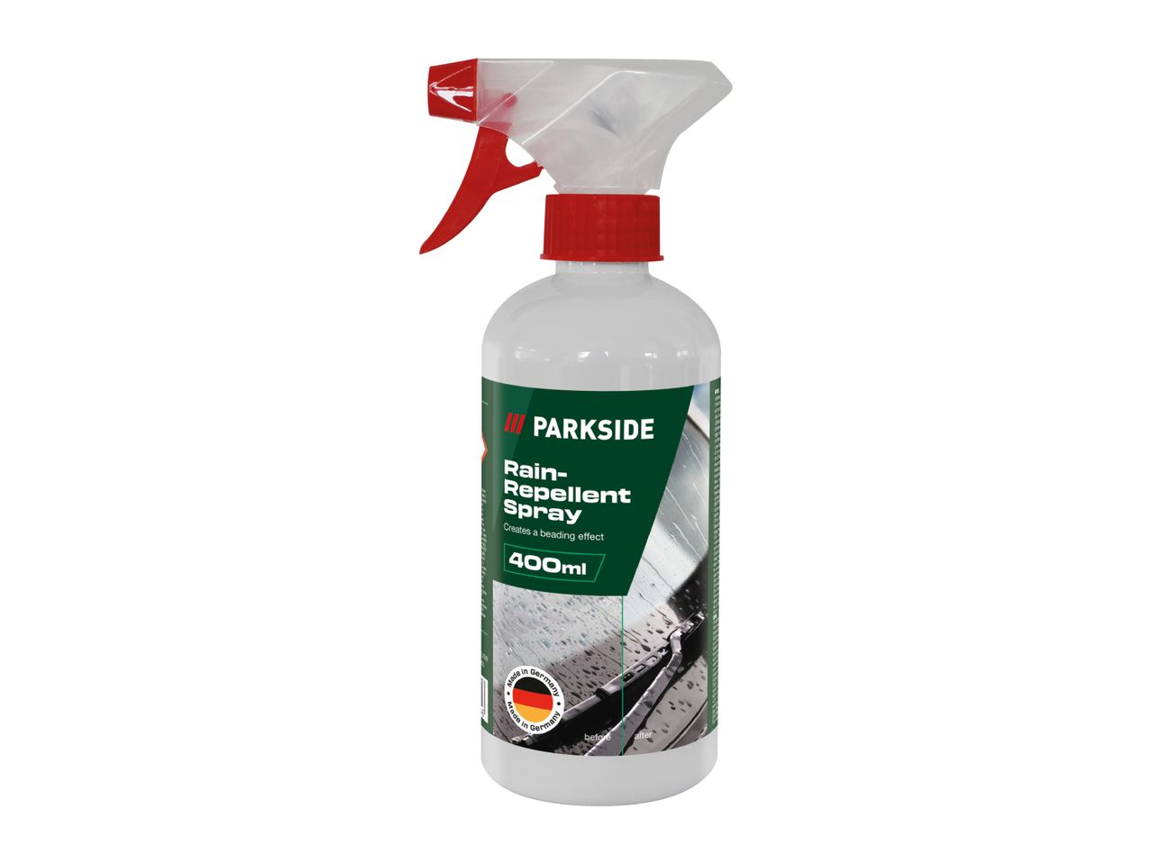 PARKSIDE Rain-Repellent Spray, 400ml, creates a beading effect, Made in Germany