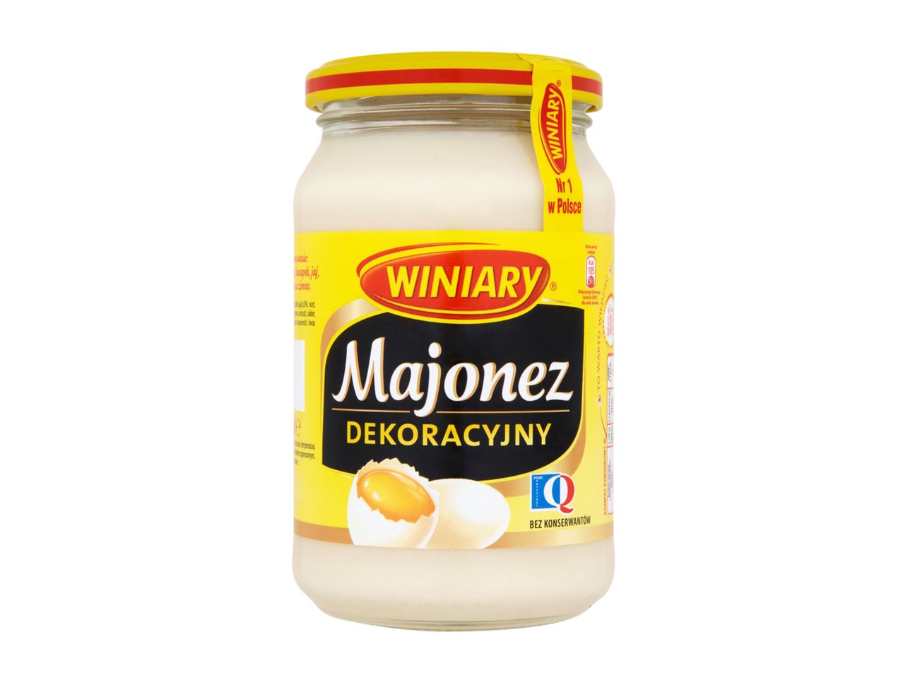A jar of Muniary Majonez, a creamy mayonnaise.