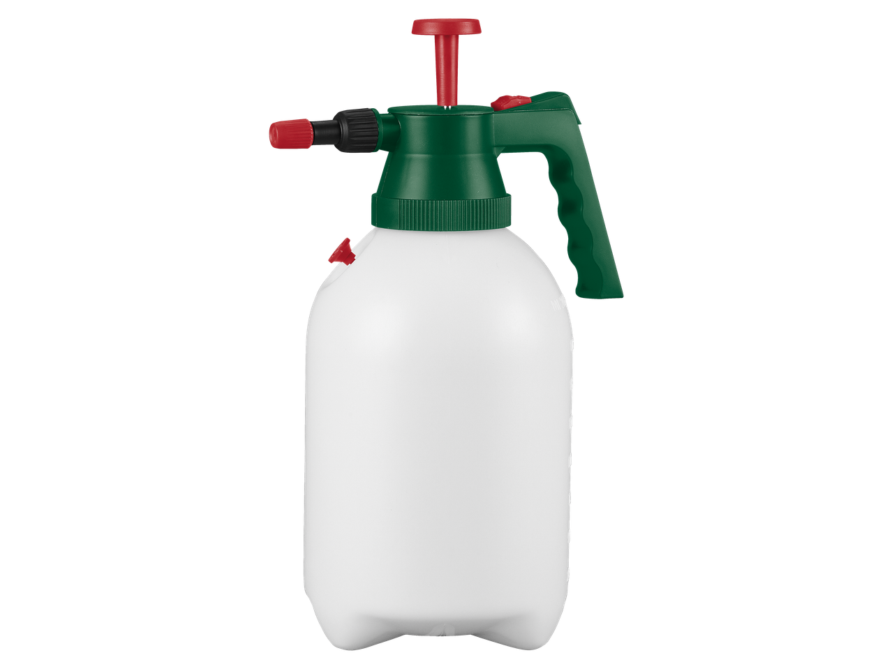 PARKSIDE Drucksprüher in Weiß und Grün mit roten Details