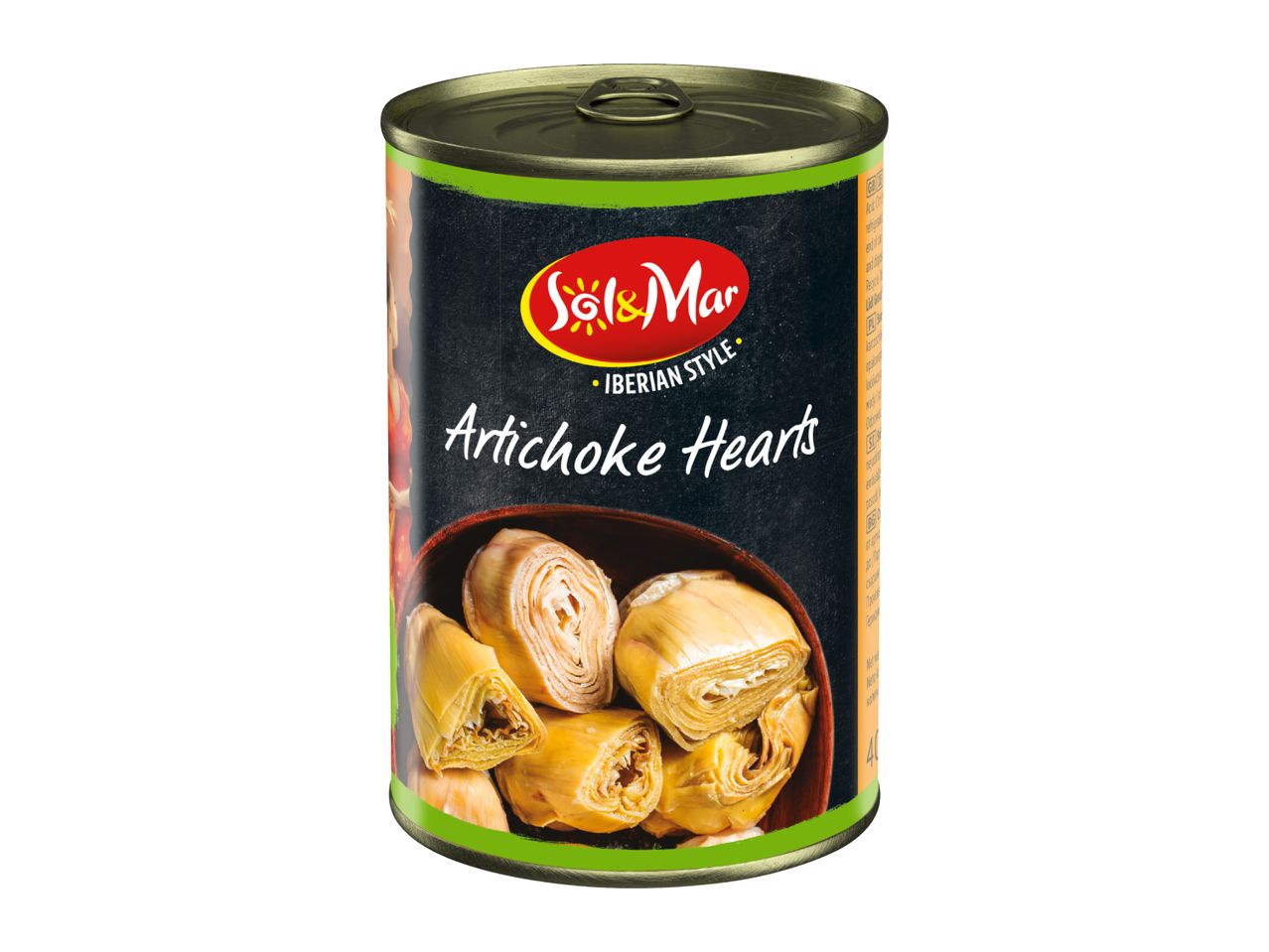 Canned artichoke hearts in Iberian style