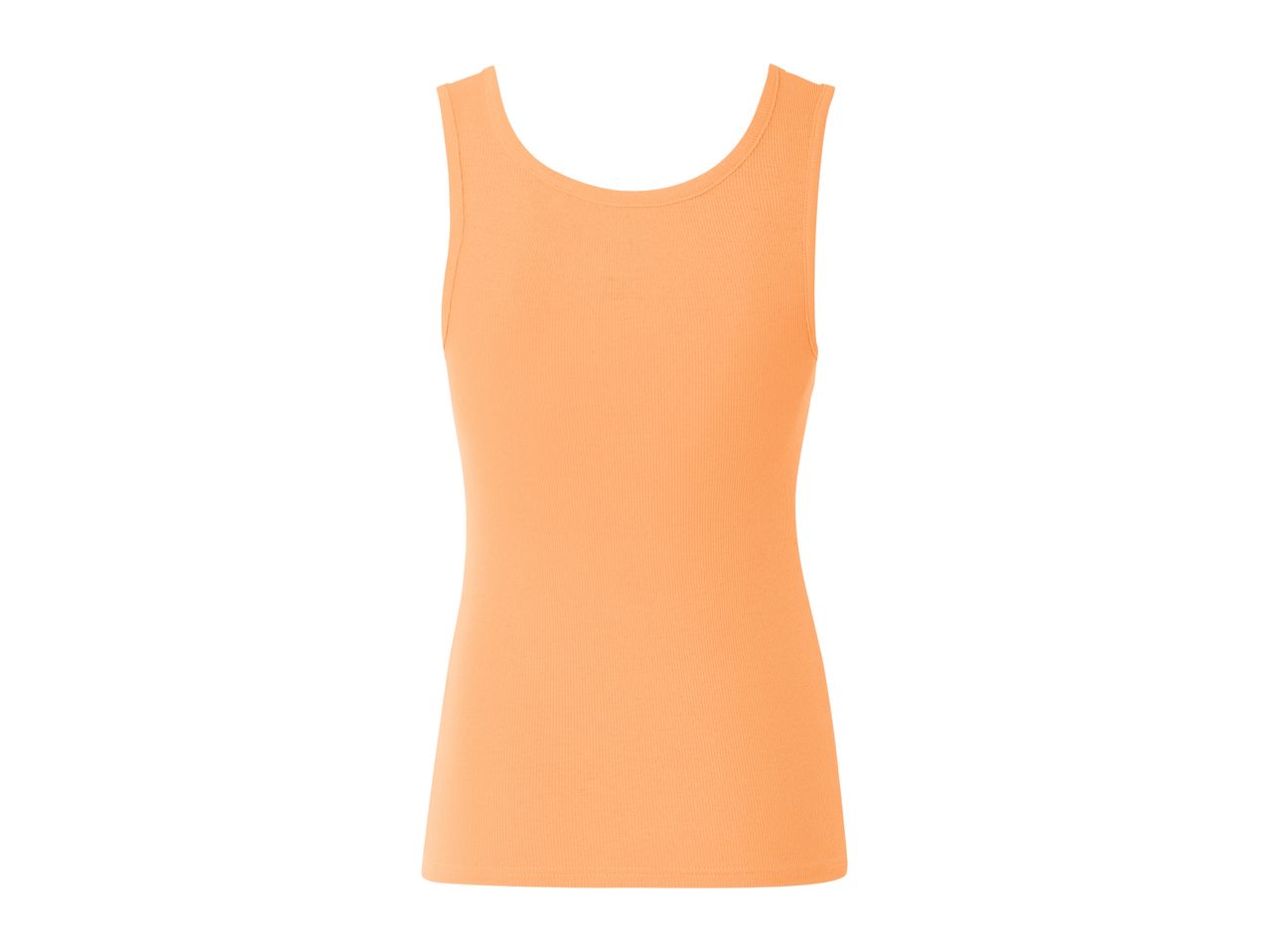 Peach-colored women's sleeveless top.