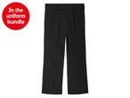 Black school uniform trousers included in a bundle.