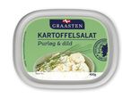 Kartoffelsalat med purløg og dild i en 400g beholder.