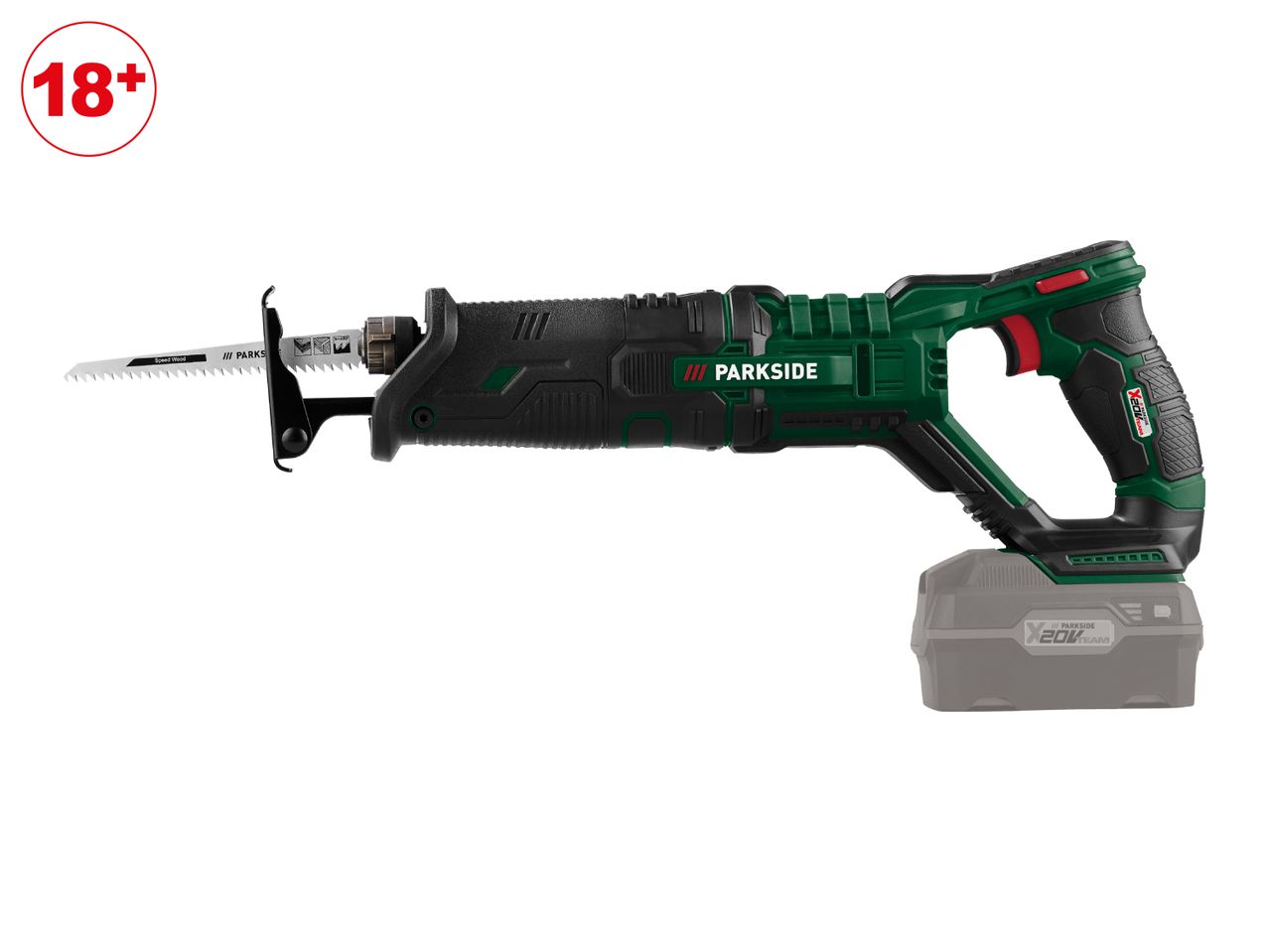 PARKSIDE 20V Cordless Sabre Saw - Bare Unit