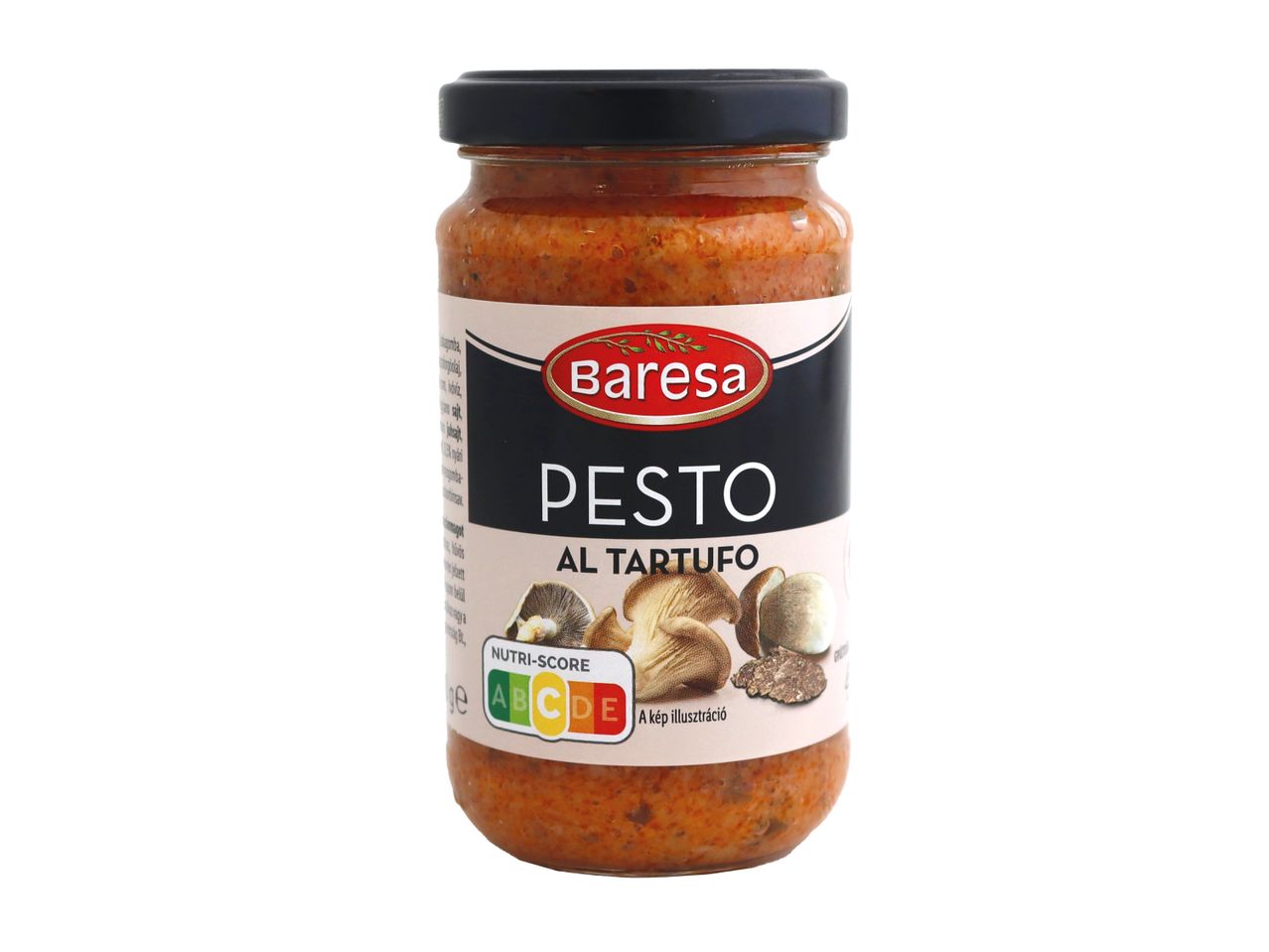 Baresa trüffeles peszt üvegben.
