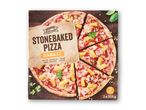 Trattoria Alfredo Stonebaked Hawaii pizza-pakke med to pizzaer.