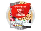 Meadow Fresh sweet chilli hummus.