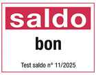 Test de solde bon n° 11/2025