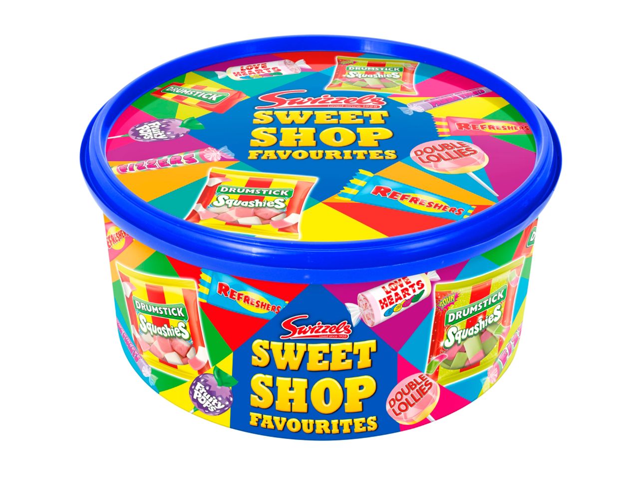 Go to full screen view: Swizzels Sweet Shop Favourites Tub - Image 1