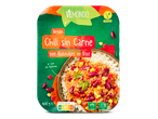 Vémonde Vegan Chili sin Carne met rijst: kant-en-klare sojagericht.
