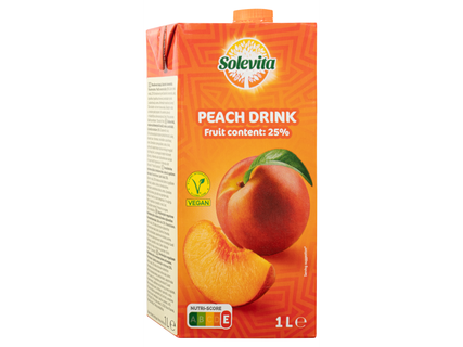 Őszibarack gyümölcsital