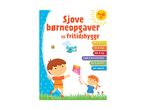 Bog med sjove børneopgaver til fritidshygge, fra 6 år, med læs & skriv, tæl & regn, mal & leg, logik & koncentration, dyr & planter og lær engelsk.