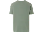 tricou verde-salvie, vedere din spate.